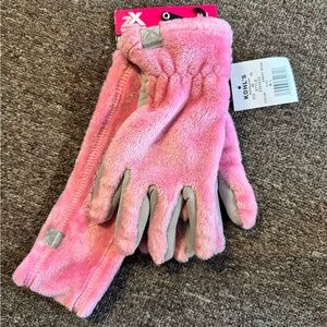 NWT girls gloves headband set